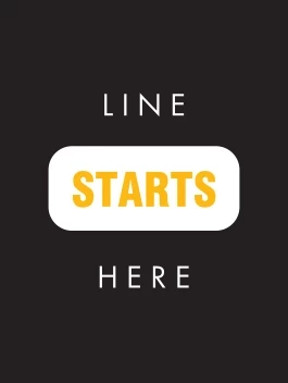 Line Starts Here Bright