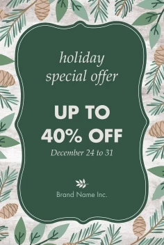 Leafy Holiday Sales