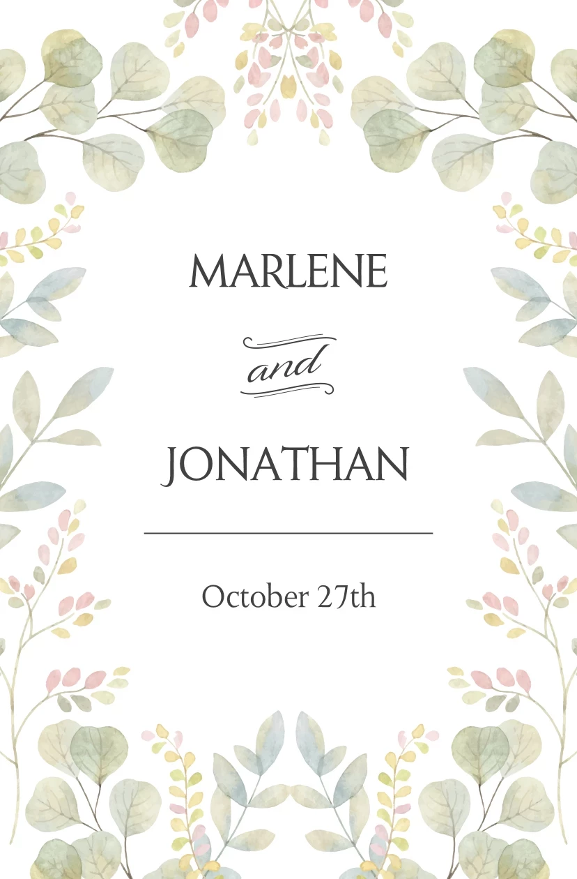 Wedding Floor Decal