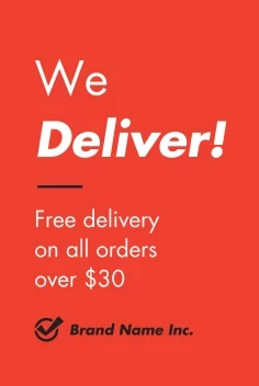 We Deliver Simple & Bold