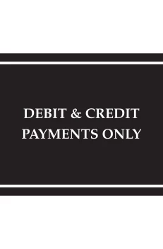 Payment Info Decal