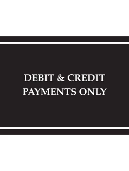 Payment Info Decal
