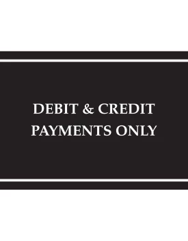 Payment Info Decal