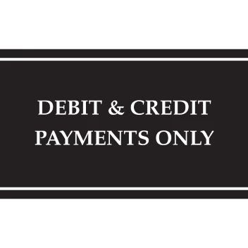 Payment Info Decal