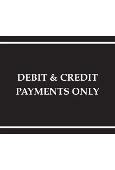 Payment Info Decal