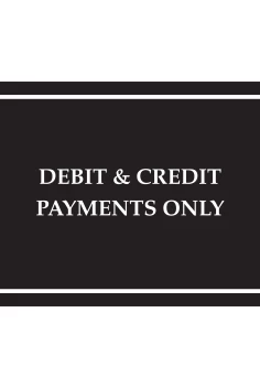 Payment Info Decal