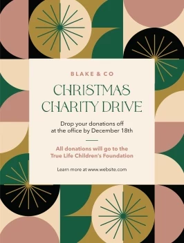 Christmas Charity Drive Pattern