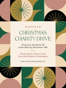 Christmas Charity Drive Pattern