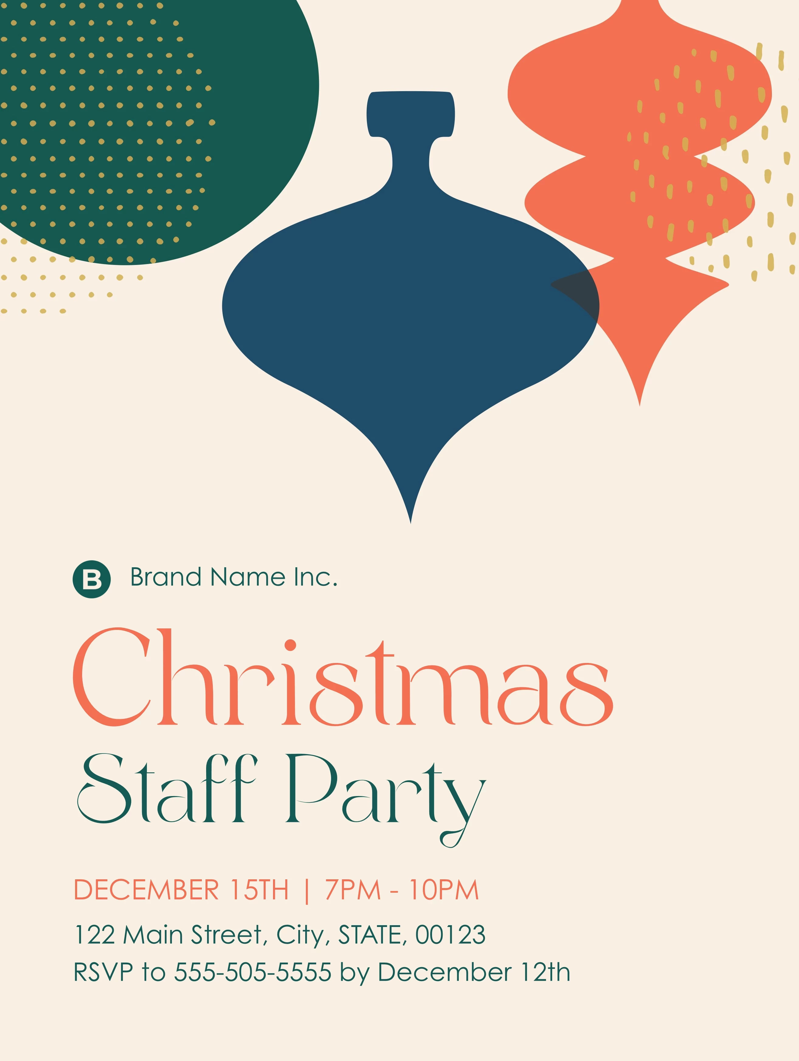 Christmas Staff Party