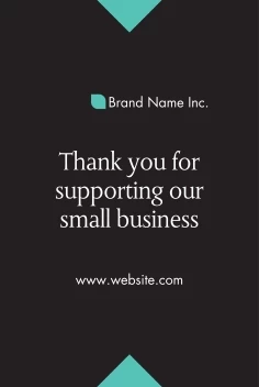 Thank You Small Business Decal