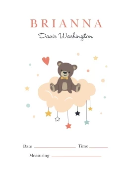 Baby Teddy Bear Announcement