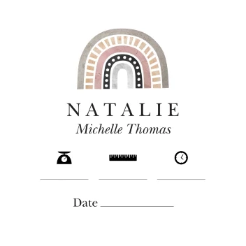 Newborn Rustic Rainbow