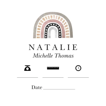 Newborn Rustic Rainbow