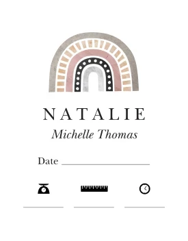 Newborn Rustic Rainbow