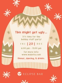 Ugly Sweater Party