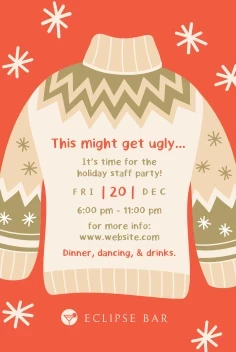 Ugly Sweater Party