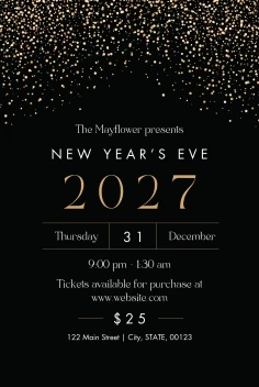 New Years Event Sparkles
