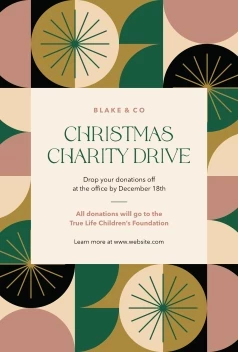 Christmas Charity Drive Pattern