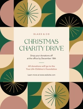 Christmas Charity Drive Pattern