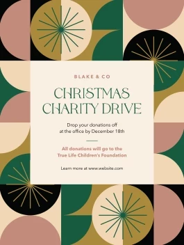Christmas Charity Drive Pattern