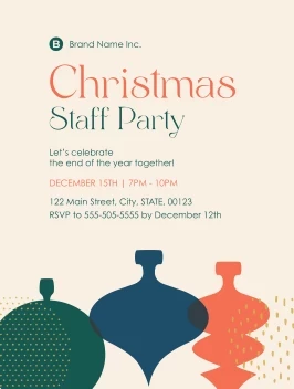 Christmas Staff Party