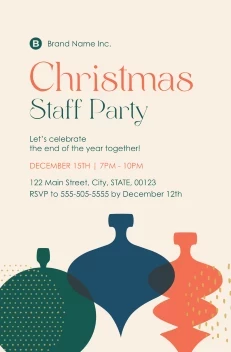 Christmas Staff Party