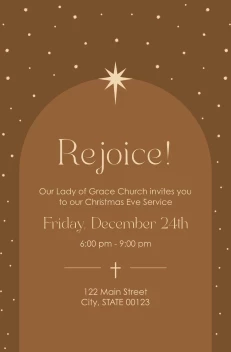 Holiday Church Rejoice