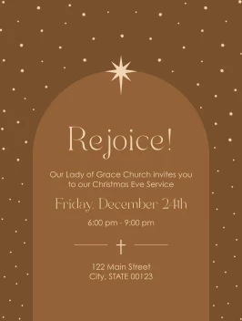 Holiday Church Rejoice