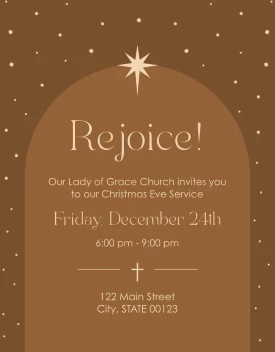 Holiday Church Rejoice