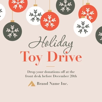 Holiday Toy Drive