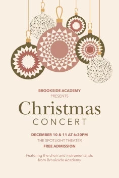 School Holiday Concert