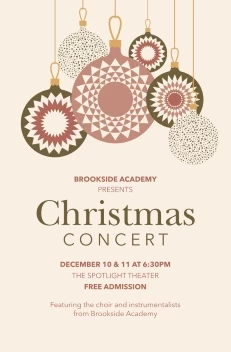 School Holiday Concert