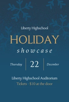School Holiday Showcase