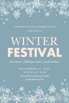 Snowflakes Winter Festival