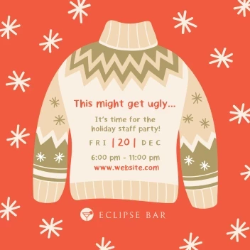 Ugly Sweater Party