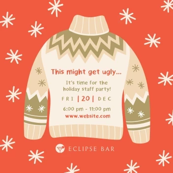 Ugly Sweater Party