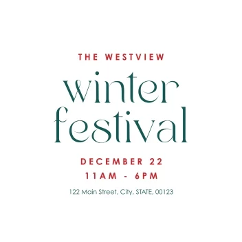 Welcoming Winter Festival