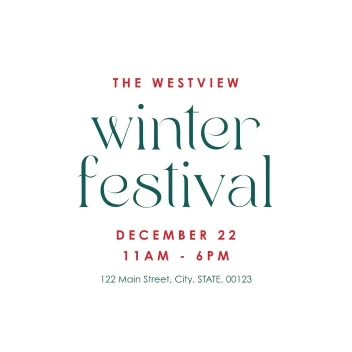 Welcoming Winter Festival