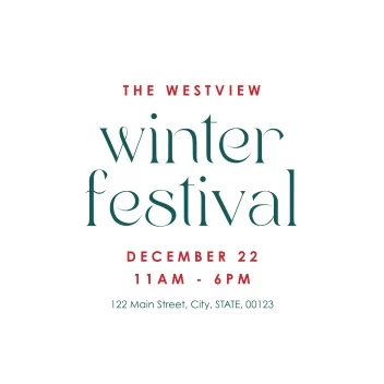 Welcoming Winter Festival