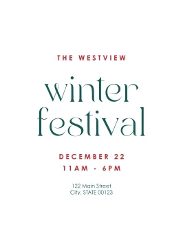 Welcoming Winter Festival