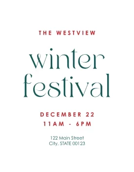 Welcoming Winter Festival