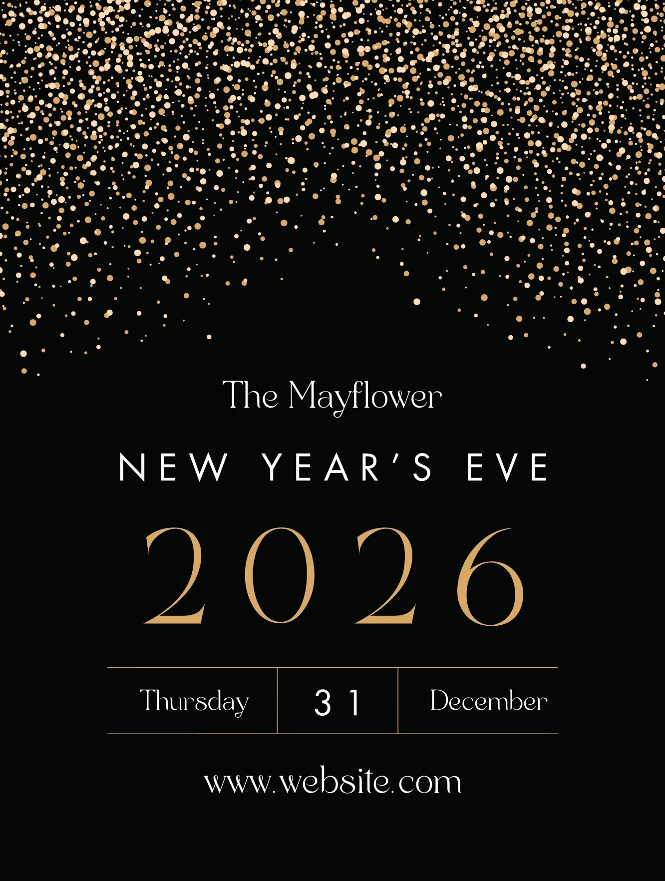 New Years Event Sparkles