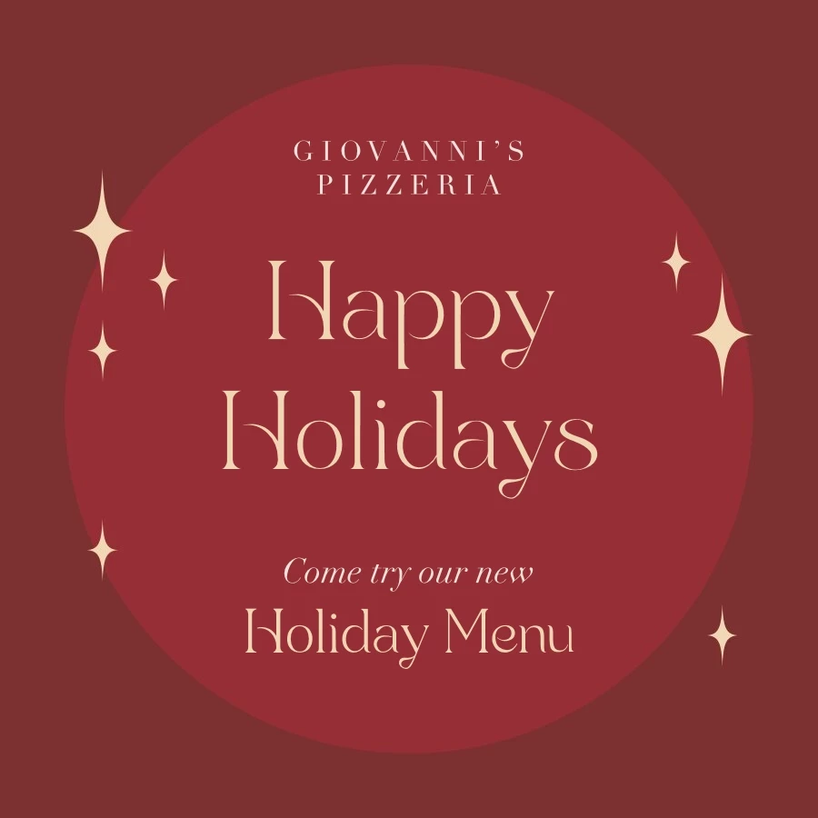 Holiday Menu