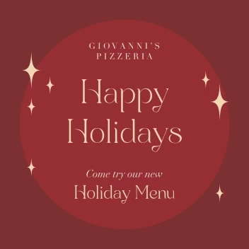Holiday Menu