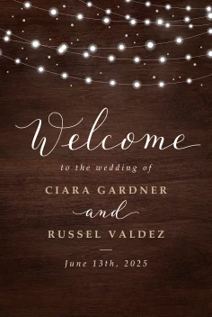 Fairy Lights Welcome