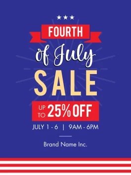 Fourth Of July Sale