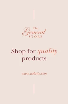 Modern General Store