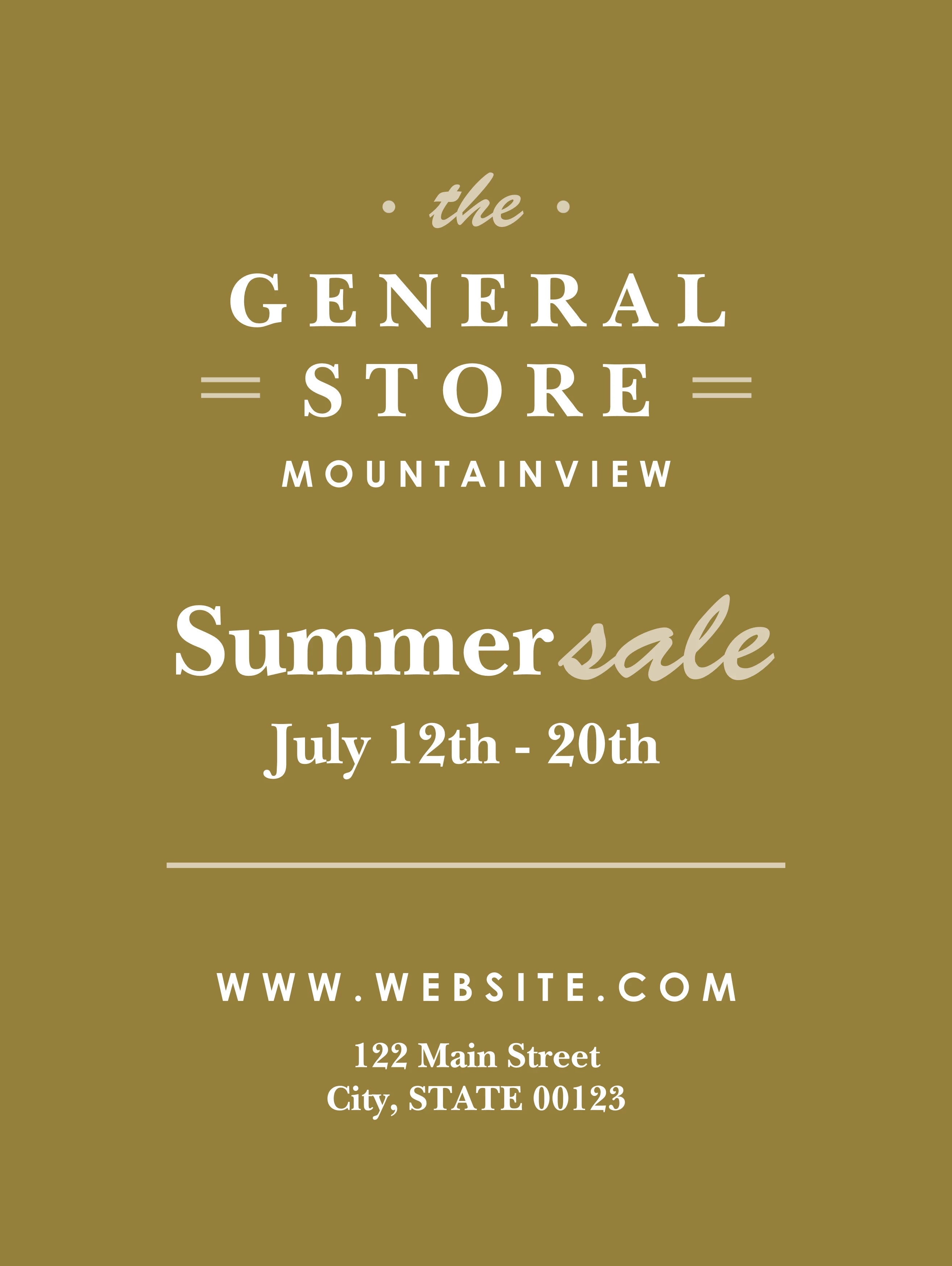 Retro General Store