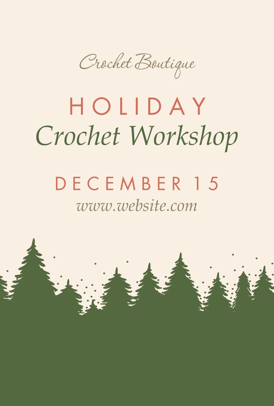 Holiday Craft Classes
