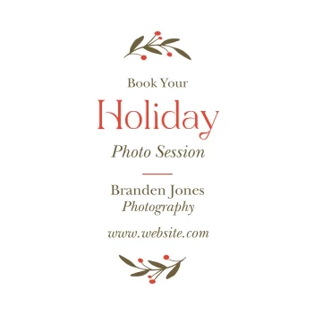 Holiday Photo Sessions